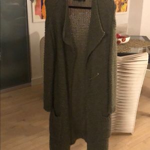 Rino and pelle knit coat